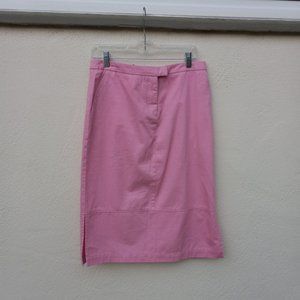 Barbiecore Pink Cotton/Denim Skirt